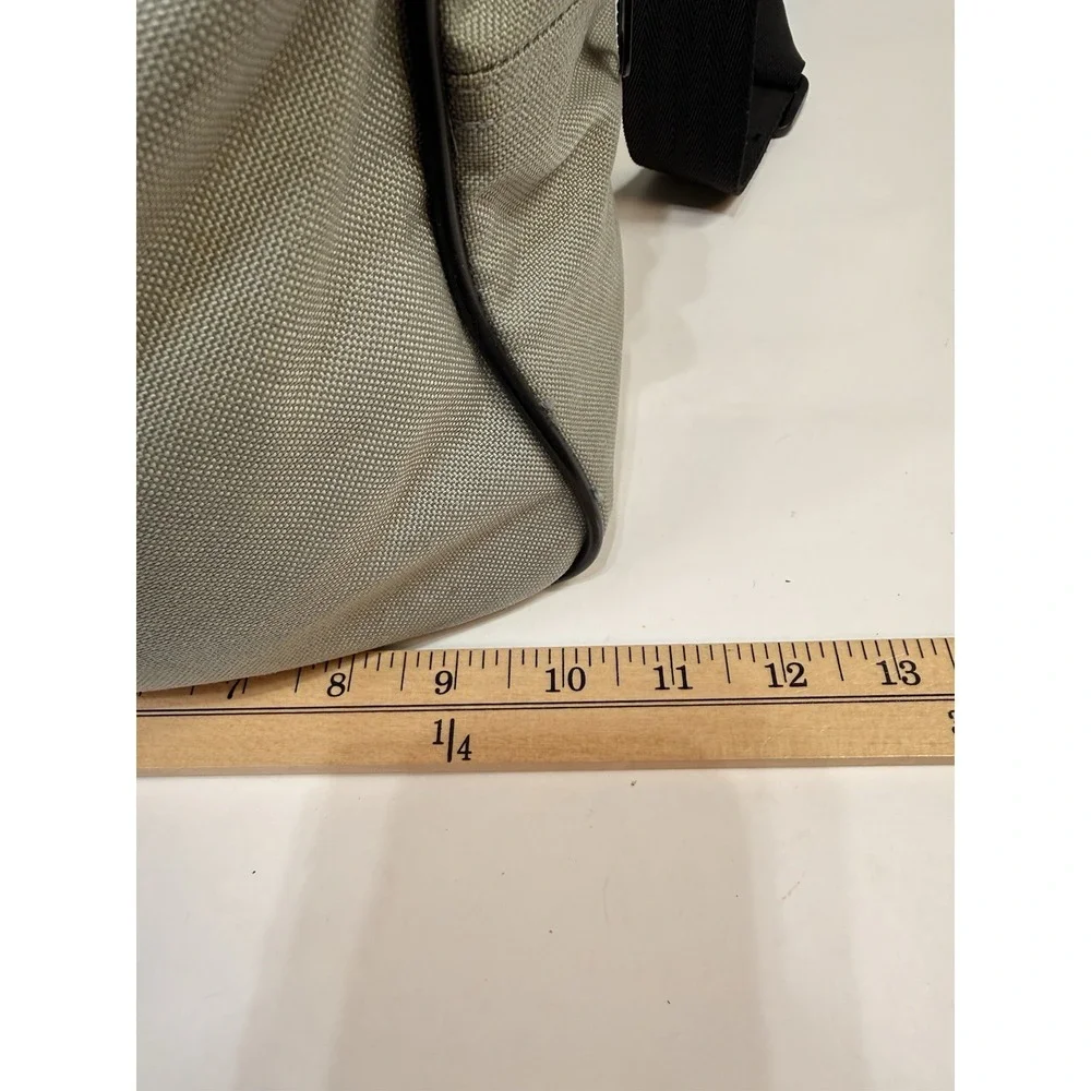 Vtg BF Goodrich 1991 FINAL FOUR INDIANAPOLIS Duffel Bag Gray Canvas Carry On